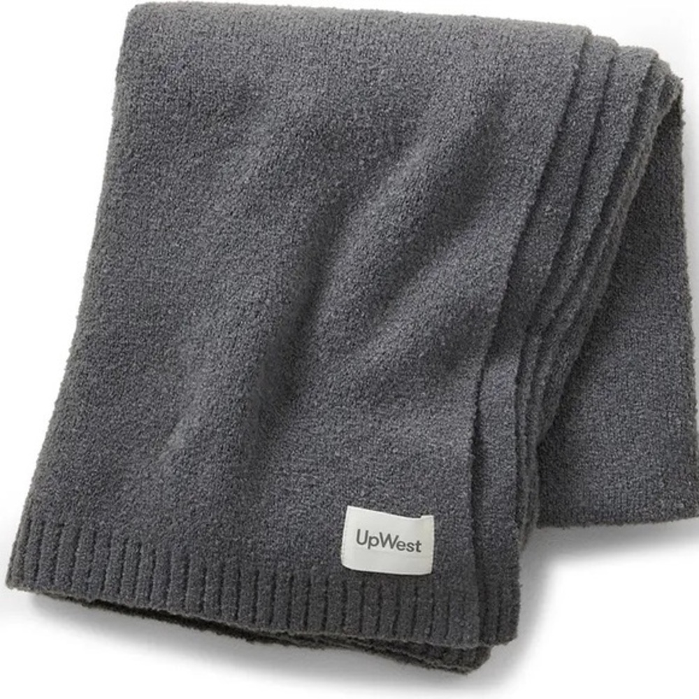 Up west Knitted Sweater Blanket Throw Super Soft
